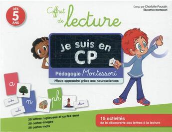 Couverture du livre « Coffret de lecture je suis en cp » de Poussin / Ristord Ch aux éditions Pere Castor