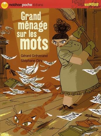 Couverture du livre « Grand ménage sur les mots » de Greverand/Oiry aux éditions Nathan