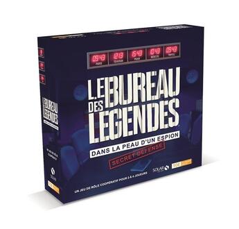 Couverture du livre « Jeu bureau des légendes » de  aux éditions Solar