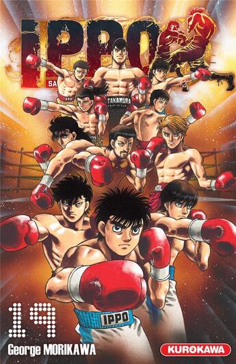 Couverture du livre « Ippo - saison 6 ; the fighting ! Tome 19 » de George Morikawa aux éditions Kurokawa