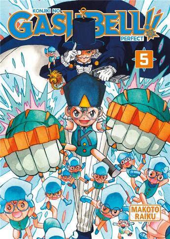 Couverture du livre « Gash bell!! - perfect edition Tome 5 » de Makoto Raiku aux éditions Meian