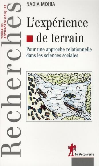 Couverture du livre « L'expérience de terrain » de Nadia Mohia aux éditions La Decouverte