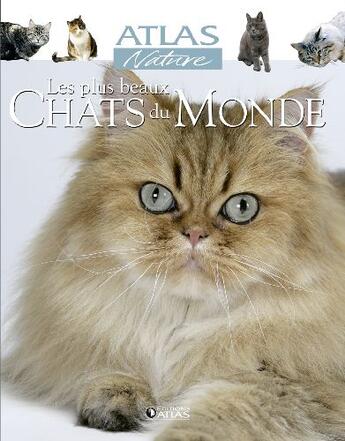 Couverture du livre « Les plus beaux chats du monde » de  aux éditions Atlas