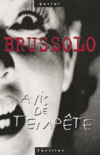 Couverture du livre « Avis de tempete » de Brussolo-S aux éditions Editions Du Masque