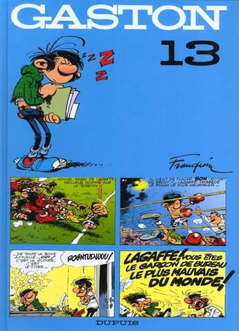 Couverture du livre « Gaston - édition spéciale Tome 13 » de Andre Franquin aux éditions Dupuis