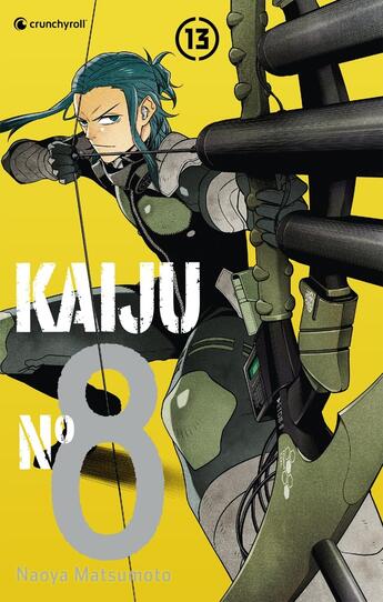 Couverture du livre « Kaiju n°8 Tome 13 » de Naoya Matsumoto aux éditions Crunchyroll