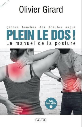 Couverture du livre « Plein le dos ! » de Olivier Girard aux éditions Favre