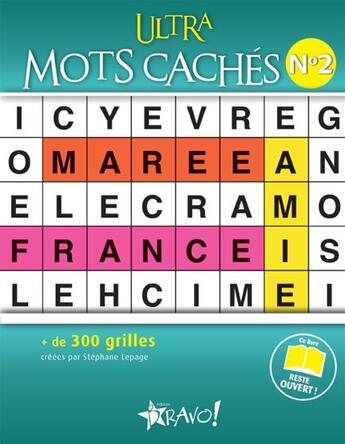 Couverture du livre « Ultra mots cachés t.2 » de Stephane Lepage aux éditions Bravo