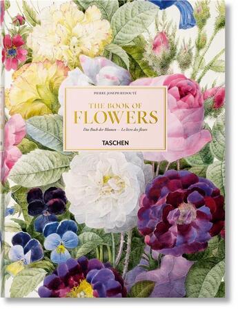 Couverture du livre « Redouté ; le livre des fleurs » de  aux éditions Taschen