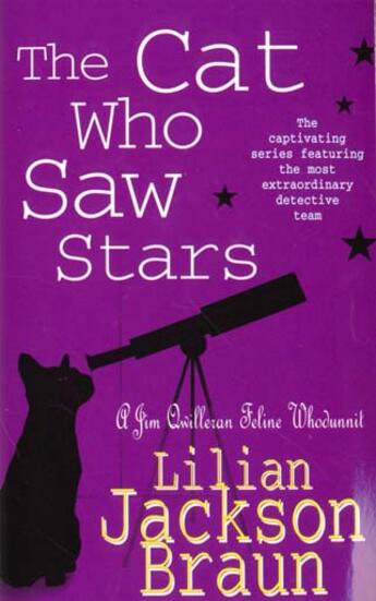 Couverture du livre « The cat wlo saw stars » de Lilian Jackson Braun aux éditions Nql