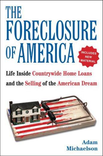 Couverture du livre « The Foreclosure of America » de Michaelson Adam aux éditions Penguin Group Us