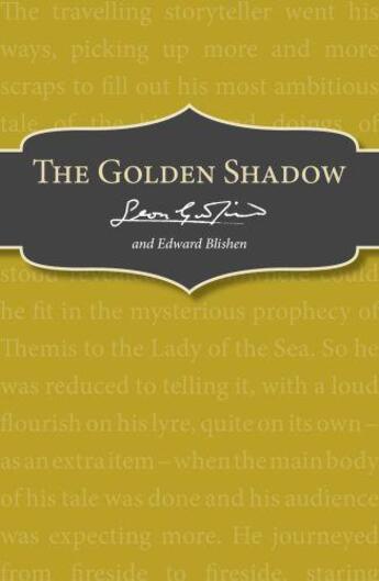 Couverture du livre « The Golden Shadow » de Blishen Edward aux éditions Rhcb Digital