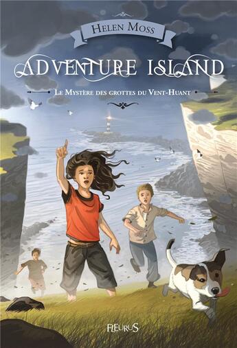 Couverture du livre « Adventure island ; le mystère des grottes du vent-huant » de Yann Tisseron et Helen Moss aux éditions Fleurus