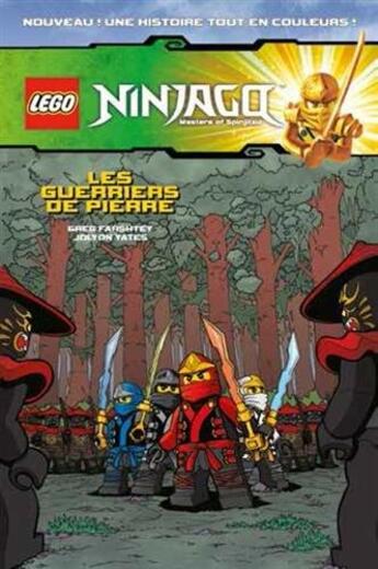 Couverture du livre « Lego Ninjago BD t.4 ; les guerriers de pierre » de  aux éditions Carabas