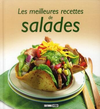 Couverture du livre « Les meilleures recettes de salades » de Brozinska Anastas. aux éditions Editions Esi