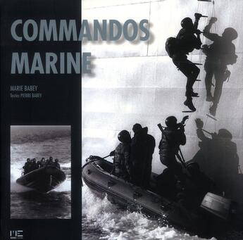 Couverture du livre « Commandos marine » de Babey/Marie aux éditions Marines