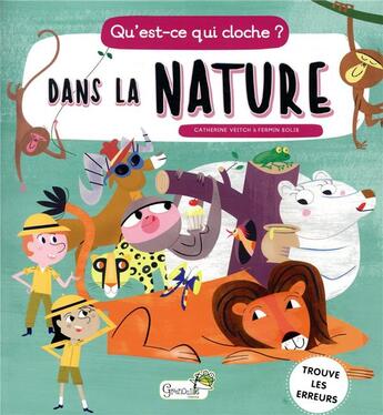 Couverture du livre « Dans la nature » de Veitch/Solis aux éditions Grenouille