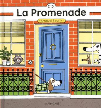 Couverture du livre « La promenade » de Arnaud Boutin aux éditions Sarbacane