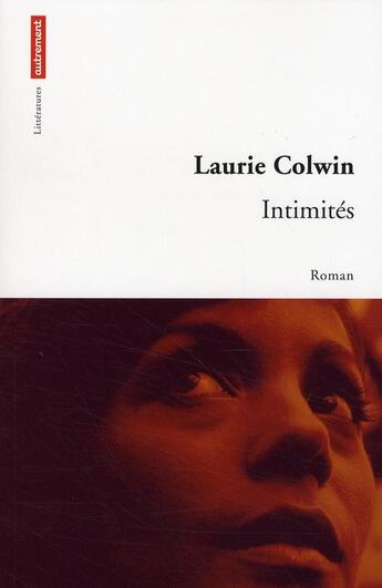 Couverture du livre « Intimités » de Laurie Colwin aux éditions Autrement