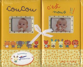 Couverture du livre « Livre jumeaux/coucou c'est nous ! » de Piccolia aux éditions Piccolia