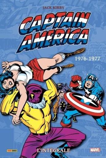 Couverture du livre « Captain America : Intégrale vol.11 : 1976-1977 » de Stan Lee et Jack Kirby aux éditions Panini