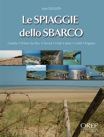 Couverture du livre « Les plages du Débarquement (IT) » de Quellien Jean aux éditions Orep