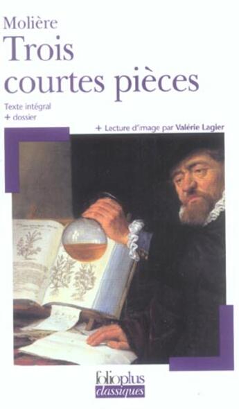 Couverture du livre « Trois courtes pieces » de Lagier/Moliere aux éditions Folio