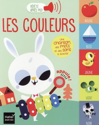 Couverture du livre « Les couleurs » de Tiago Americo et Madeleine Deny aux éditions Hatier