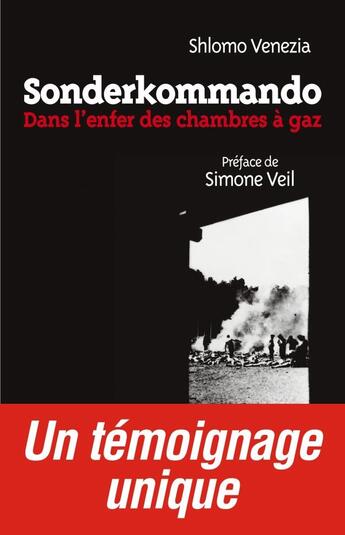 Couverture du livre « Sonderkommando ; dans l'enfer des chambres à gaz » de Venezia/Prasquier aux éditions Albin Michel