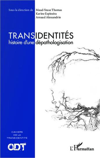 Couverture du livre « Transidentités : histoire d'une dépathologisation » de Arnaud Alessandrin et Karine Espineira et Maud-Yeuse Thomas aux éditions L'harmattan