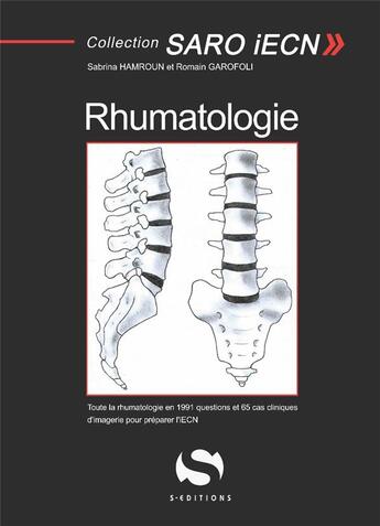 Couverture du livre « Rhumatologie » de Sabrina Hamroun et Romain Garofoli aux éditions S-editions
