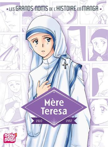 Couverture du livre « Mère Teresa » de Nao Yazawa et Morihiro Oki aux éditions Nobi Nobi