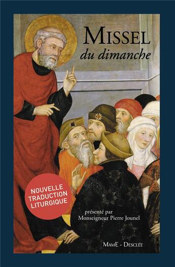 Couverture du livre « Missel du dimanche » de  aux éditions Mame