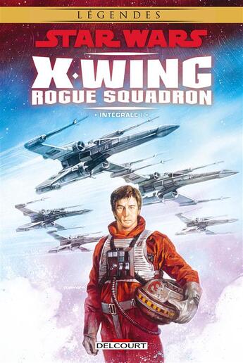 Couverture du livre « Star Wars - X-Wing Rogue Squadron : Intégrale vol.1 » de Thomas Giorello et Michael Atiyeh et Haden Blackman aux éditions Delcourt