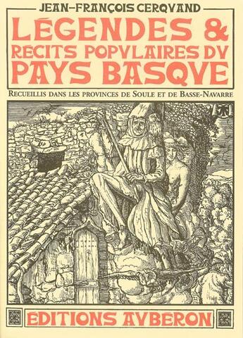 Couverture du livre « Légendes et récits populaires du pays basque » de Cerquand Jean-Franco aux éditions Auberon