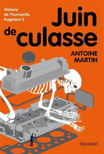 Couverture du livre « Juin de culasse » de Antoine Martin aux éditions Au Diable Vauvert