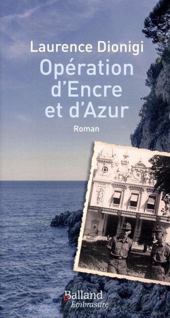 Couverture du livre « D'encre et d'azur » de Laurence Dionigi aux éditions Balland