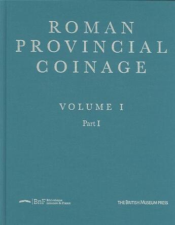 Couverture du livre « Roman Provincial Coinage Supplement 1 /Anglais » de Burnett aux éditions British Museum