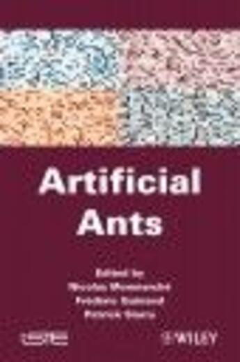 Couverture du livre « Artificial ants » de Monmarche aux éditions Iste
