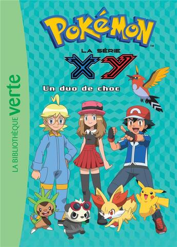 Couverture du livre « Pokémon t.21 ; un duo de choc » de  aux éditions Hachette Jeunesse