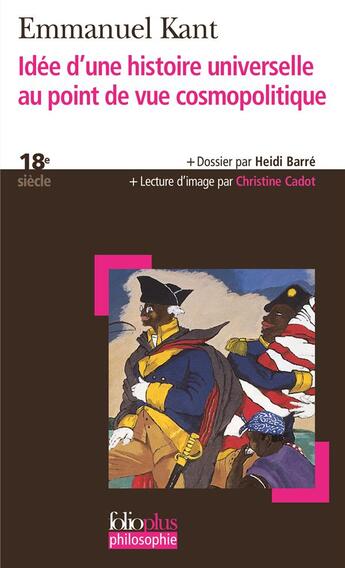 Couverture du livre « Idée d'une histoire universelle au point de vue cosmopolitique » de Emmanuel Kant aux éditions Folio