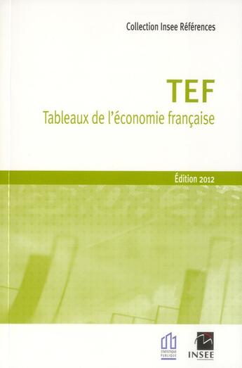 Couverture du livre « TEF ; tableaux de l'économie française (édition 2012) » de  aux éditions Insee