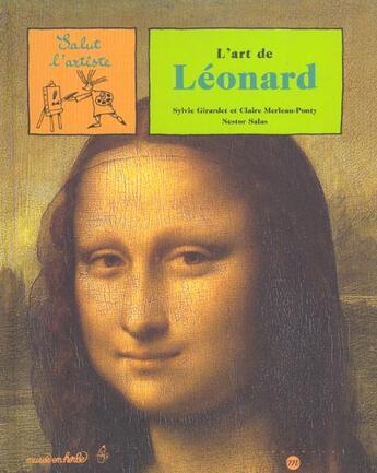 Couverture du livre « L'art de leonard » de Girardet Sylvie/ Mer aux éditions Reunion Des Musees Nationaux