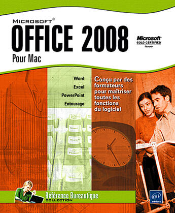 Couverture du livre « Microsoft Office 2008 pour Mac » de  aux éditions Eni