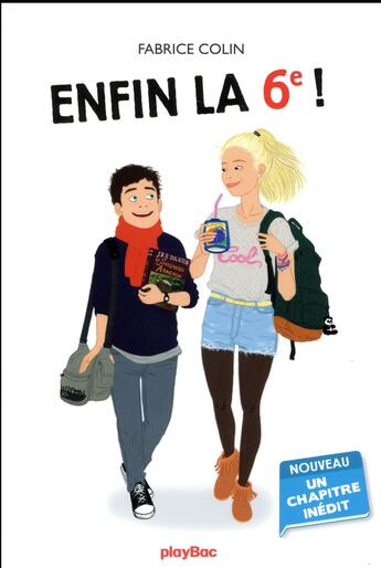 Couverture du livre « Enfin la sixième ! » de Fabrice Colin aux éditions Play Bac