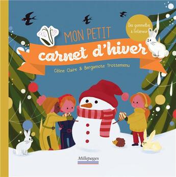 Couverture du livre « Mon petit carnet d'hiver » de  aux éditions Millepages