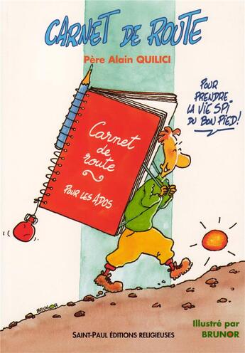 Couverture du livre « Carnet de route » de Alain Quilici aux éditions Saint Paul Editions