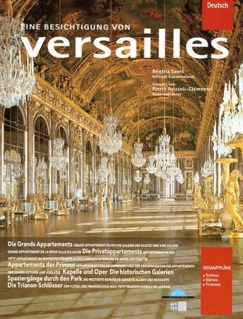 Couverture du livre « Eine besichtigung Versailles » de Saule Beatrix aux éditions Art Lys