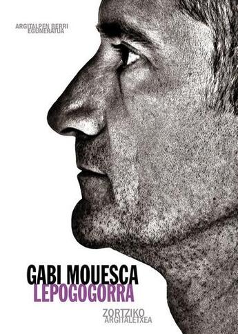 Couverture du livre « Lepogogorra » de Gabi Mouesca aux éditions Zortziko