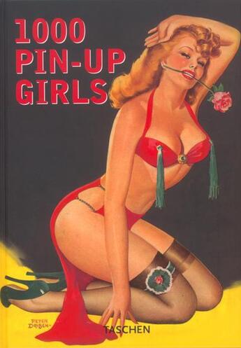 Couverture du livre « 1000 pin-ups-trilingue » de  aux éditions Taschen